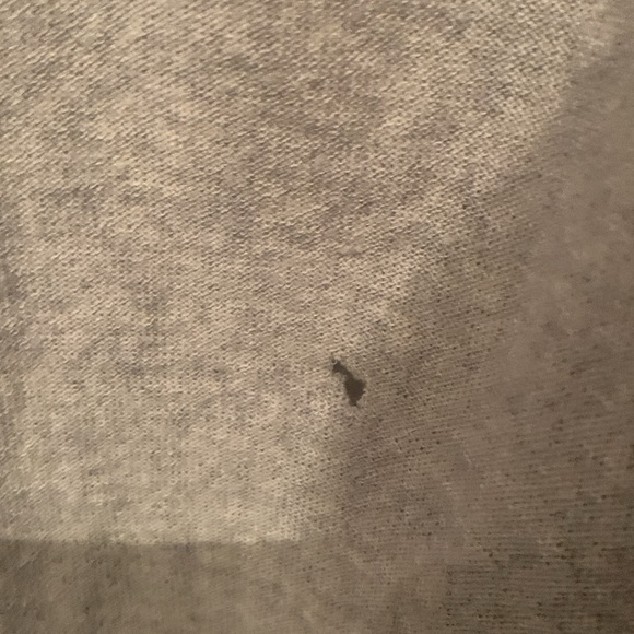 Fantastic Cynthia Rowley 100% Fine Merino Wool Grey Shall SZ XL - Picture 3 of 9